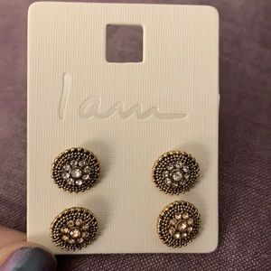 NWT - 2 Pairs of Medallion Earrings